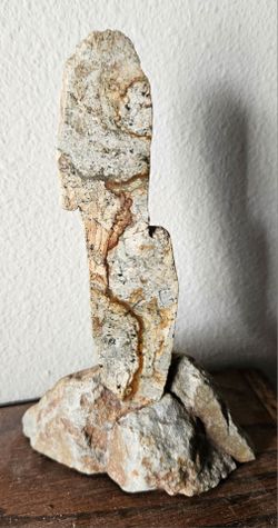 Natural stone sculpture