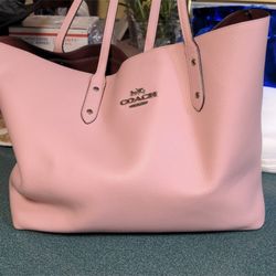 Coach Pink Tote 