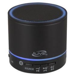 ILIVE ISB07B Bluetooth(R) Speaker Black. Bluetooth wireless