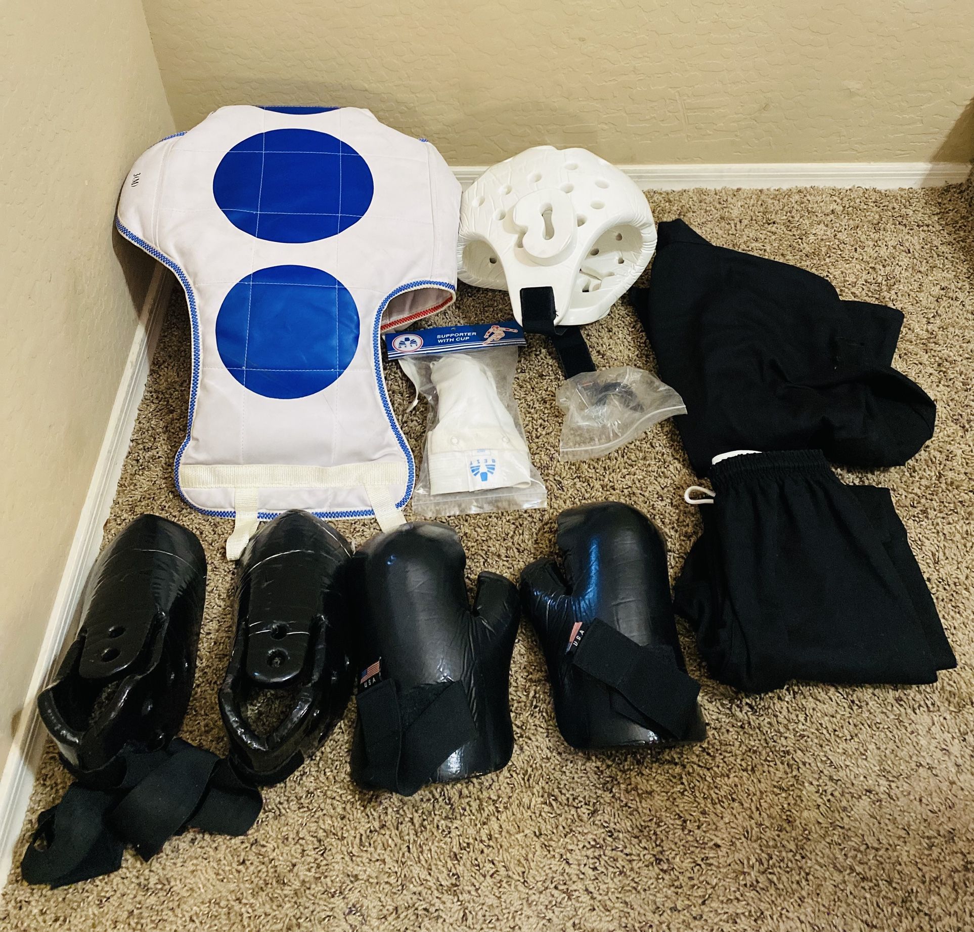 Karate And Sparring Uniform-one Size Fits Most.