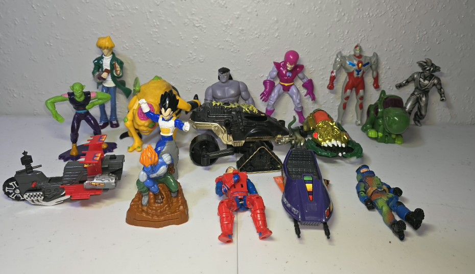 Vintage Action Figures Toys