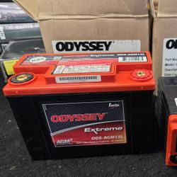 ODYSSEY Extreme Battery
ODS-AGM15L
(PC545)
internal threaded brass terminals with M6 SS bolts
Powersport vehicles need a powerful battery