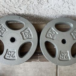 Cap Barbells 25lbs Each 