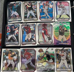 Bowman Chrome Baseball Card Lot (12 Cards)