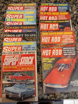 1960s Vintage Car Magazines (12)