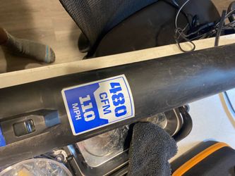 Kobalt Blower 40v Battery & Charger included like Brand New 110mph 410cfm in South Scottsdale