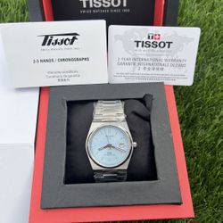 Tissot PRX Powermatic 80 40mm ICE BLUE Brand New Unworn