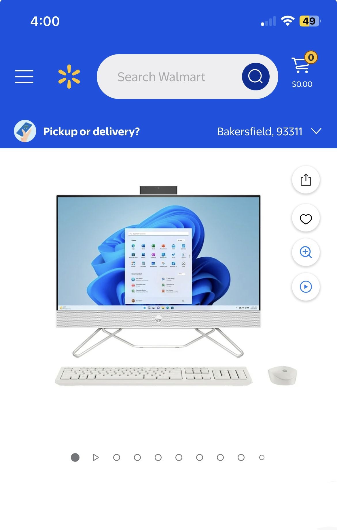 Hp Desktop Computer (read Description)