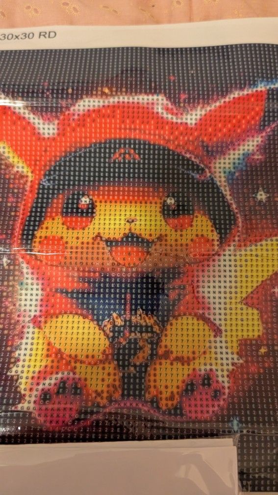 New Pikachu Diamond Art Kit 