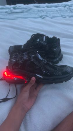 balenciaga LED runners.