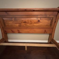 Queen Bed Frame-Vintage