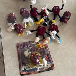 Vintage California raisins toys