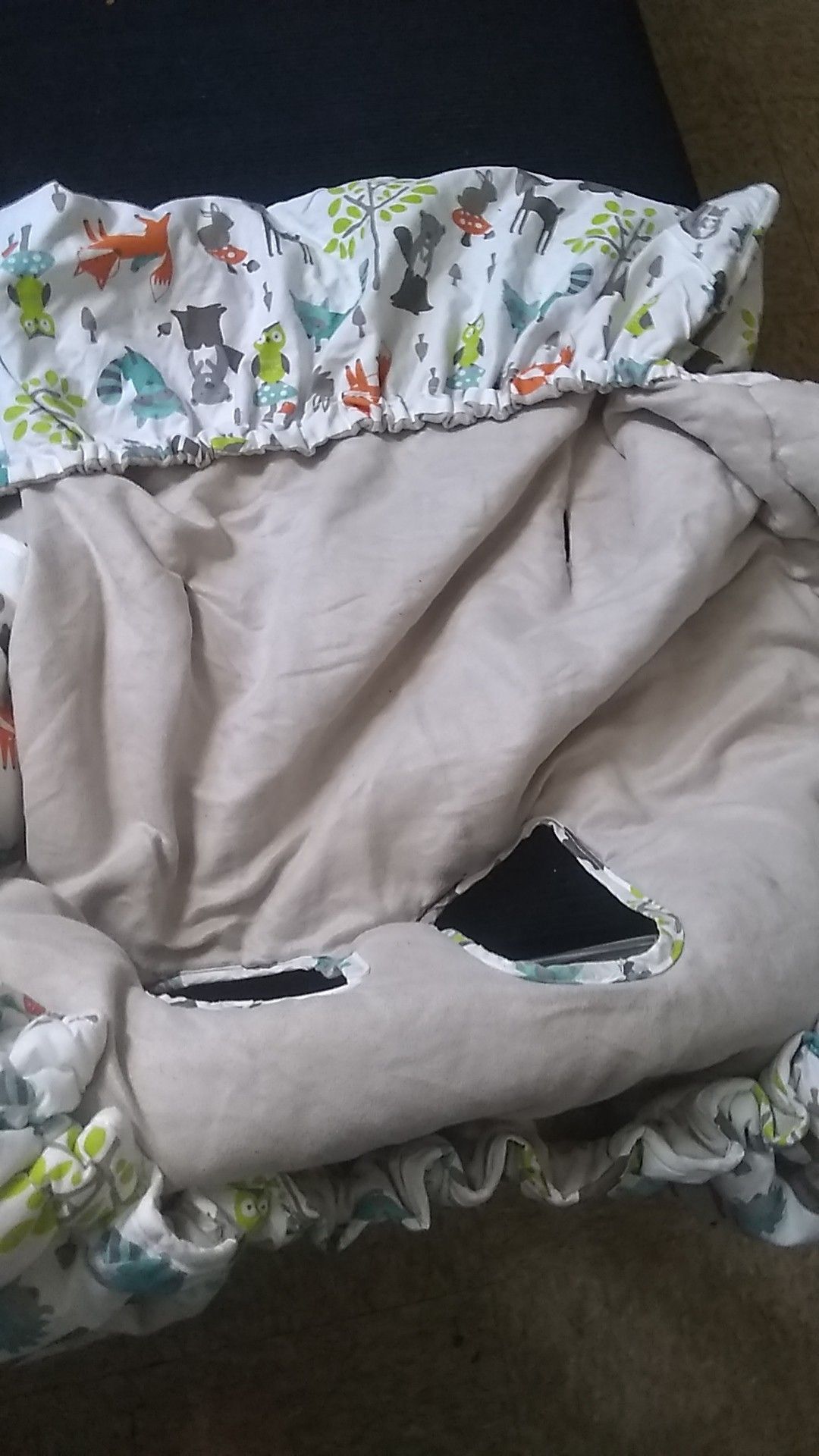 Baby basket cover