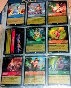 Disney lorcana cards