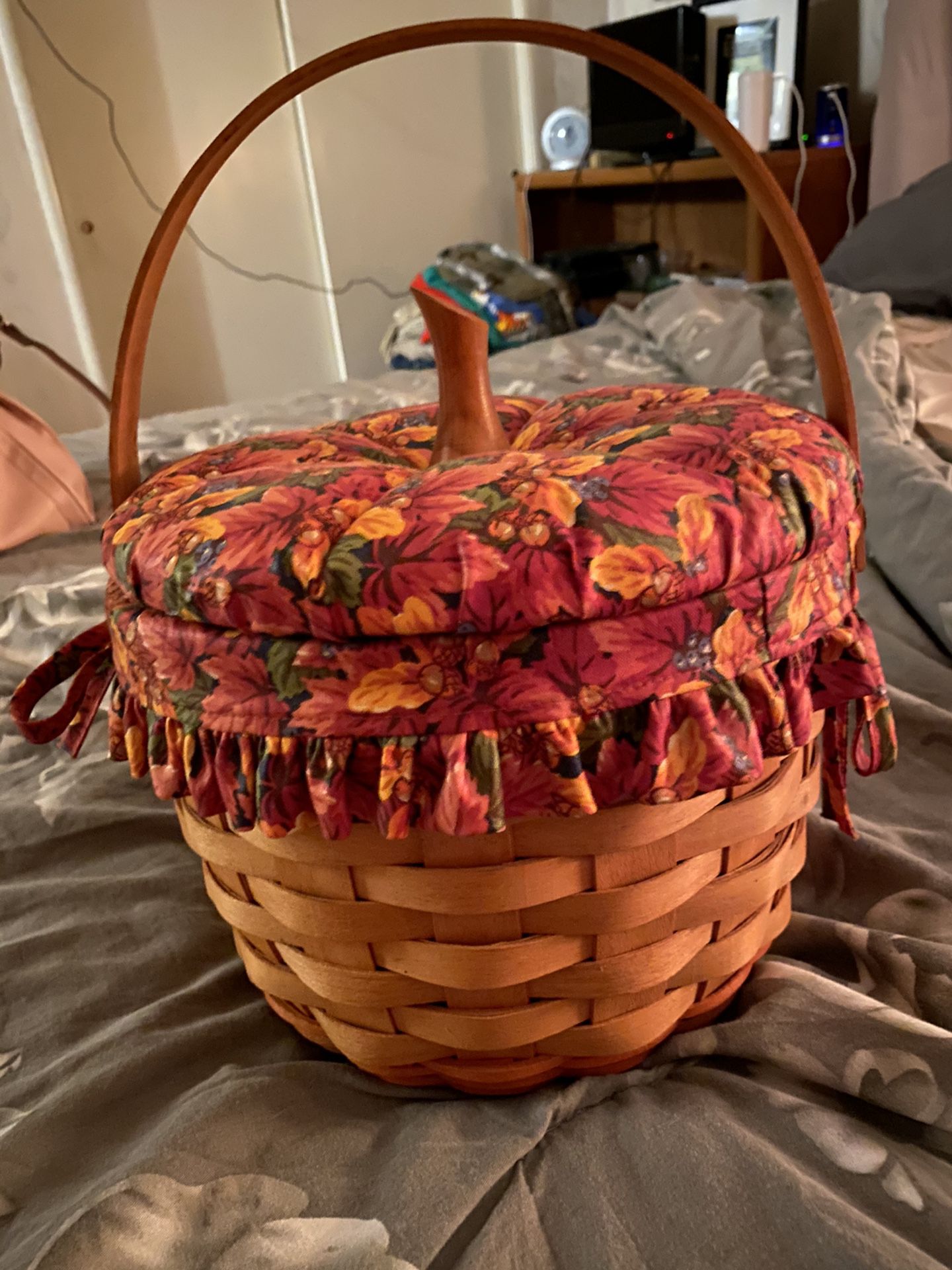 Pumpkin Longaberger Basket