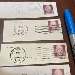Eisenhower Vintage 8 cent Stamp (5)