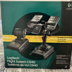 BNIB Logitech G940 Flight System