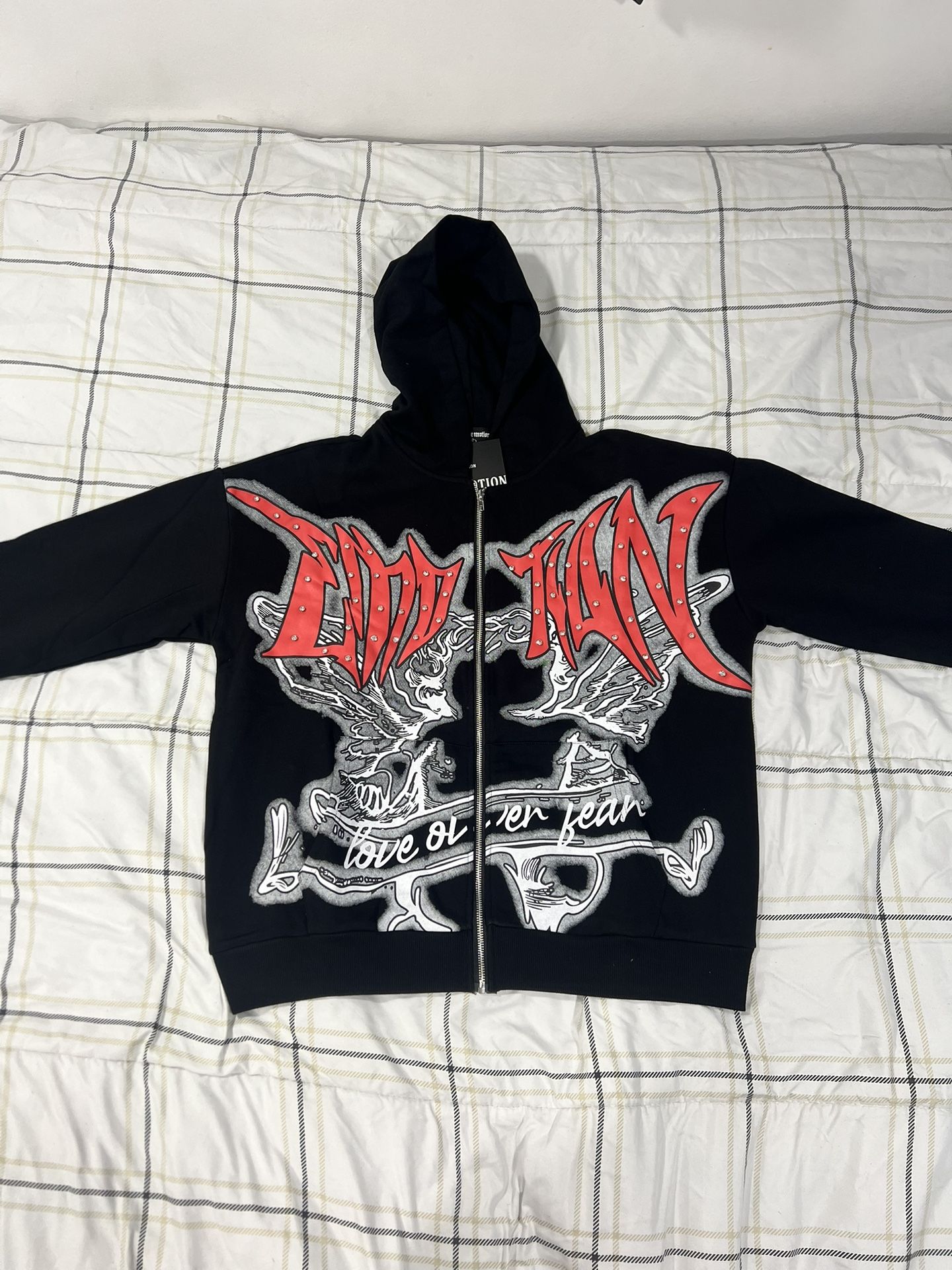 MIXED EMOTIONS ZIP UP