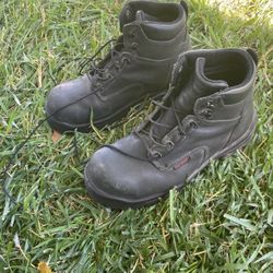 Red Wing Steel Toe Work Boots