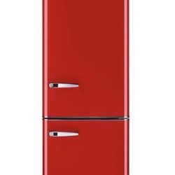 Classic Retro 21.6 in. 8.7 cu. ft. Retro Bottom Freezer Refrigerator