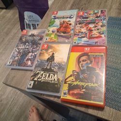 5 Nintendo Switch Games 