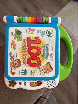 Leap frog book for learning words