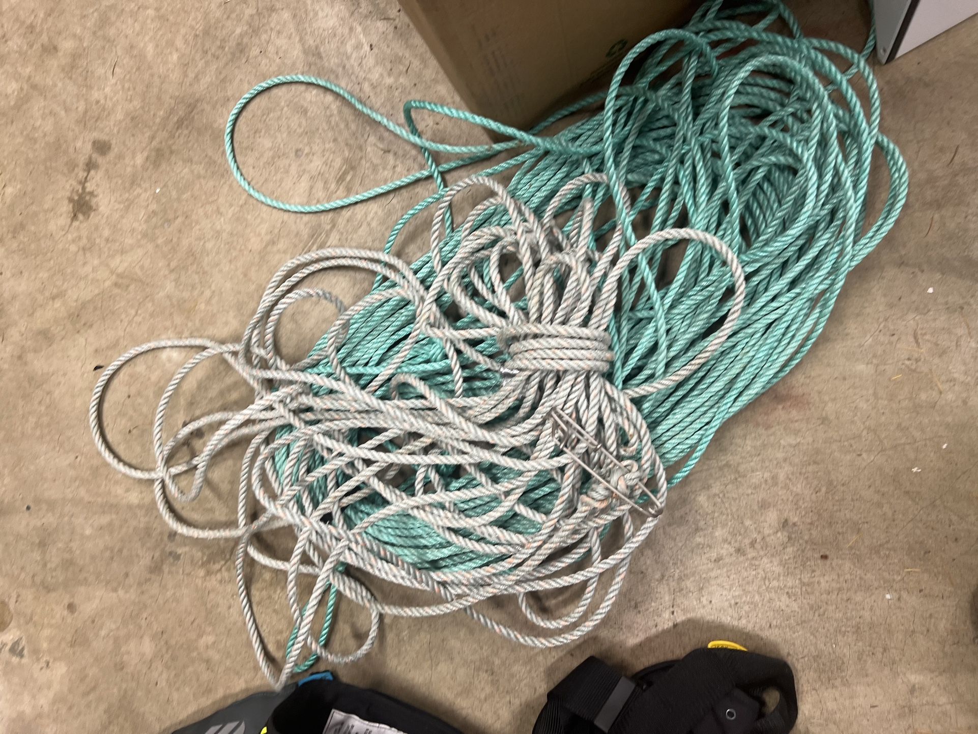 Anchor, Rope, Fishing Table