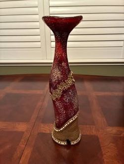 Beautiful, Red Candle Holder