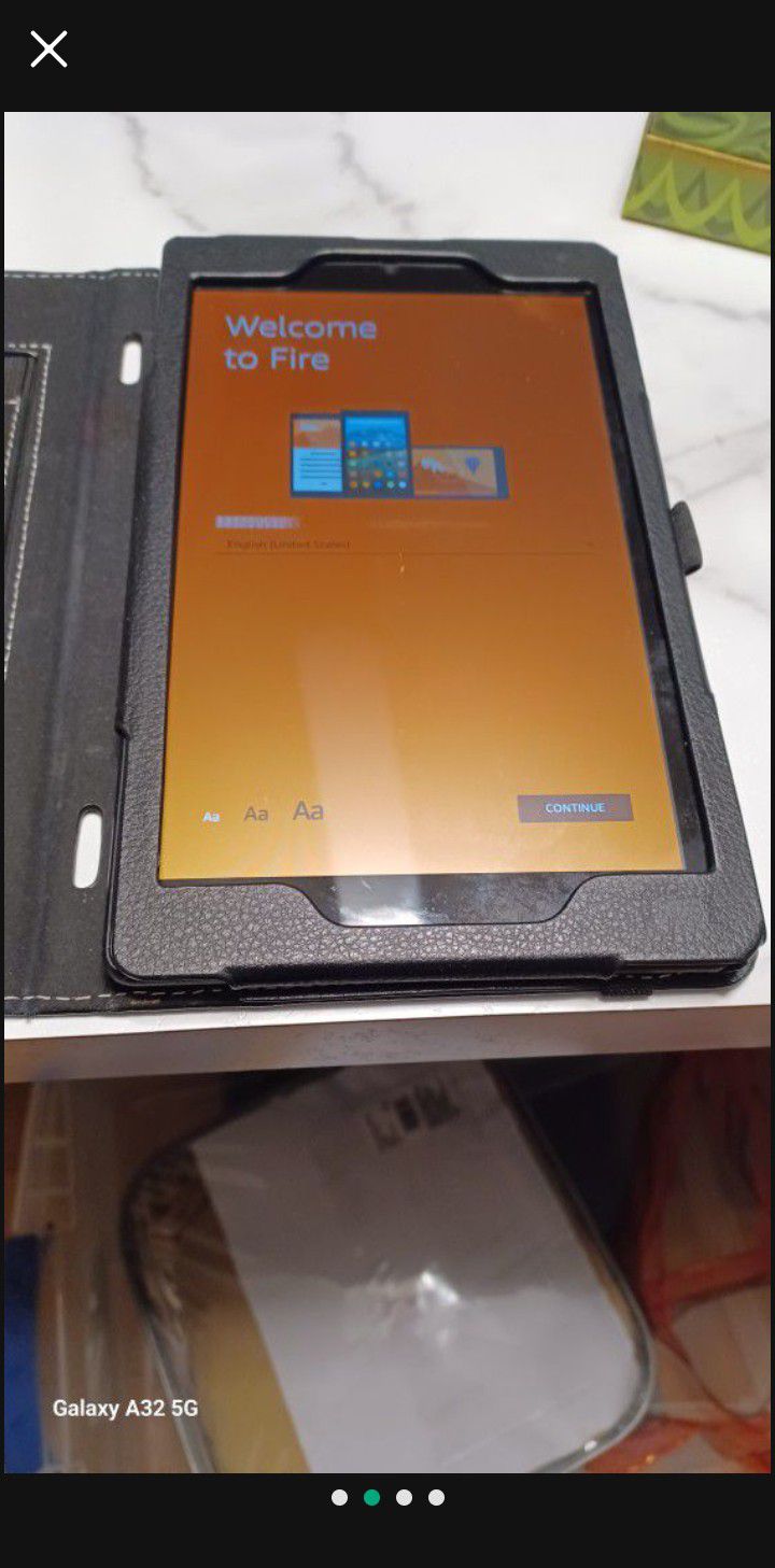 2 Kindle Fires HD8 7th Gen. 16gb Works Great
