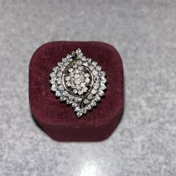 Diamond Cluster Ring 