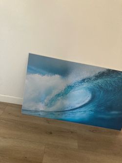 Ocean Wave Canvas Wall Art Print