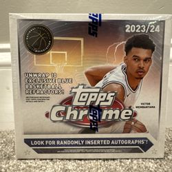 2023-24 Topps Chrome NBA Basketball Monster Box