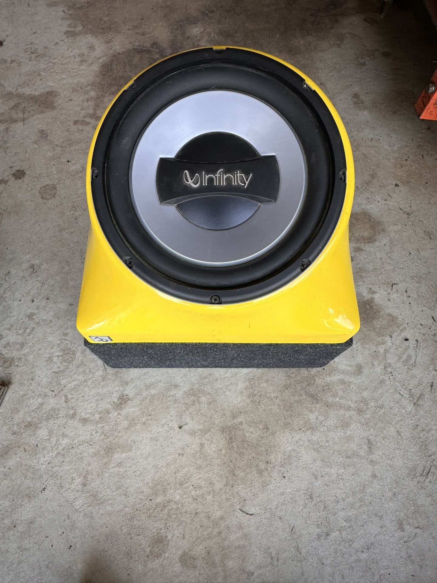π Infinity Reference 1050W 10β Subwoofer in Custom Enclosure β 1050W Peak Power! π