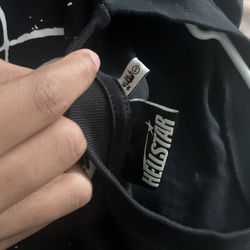 hellstar black n white