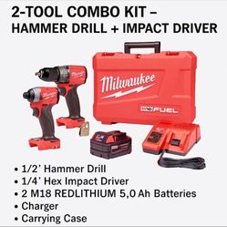 M18 Hammer Drill And Compact