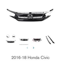 Front Grill / Logo Honda Civic 2017 