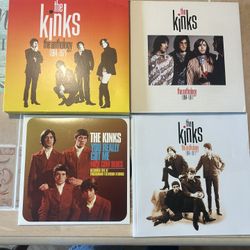 Kinks 5cd Box Set With 7”single Booklet New 