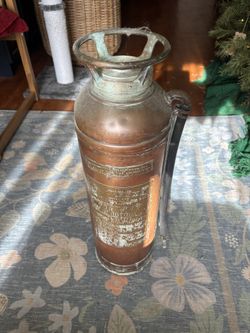 Antique Fire Extinguisher