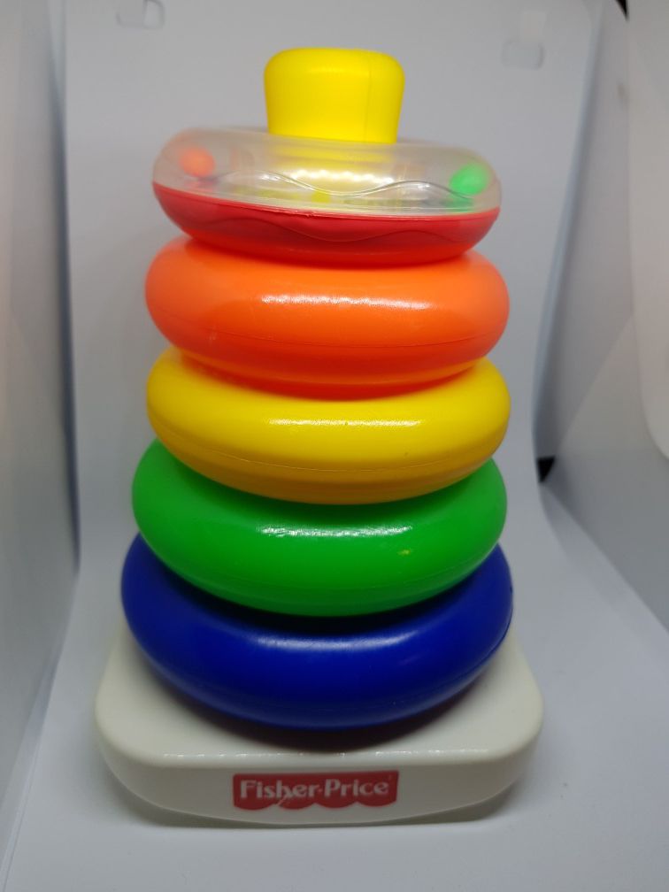 Rainbow Stacker baby toy