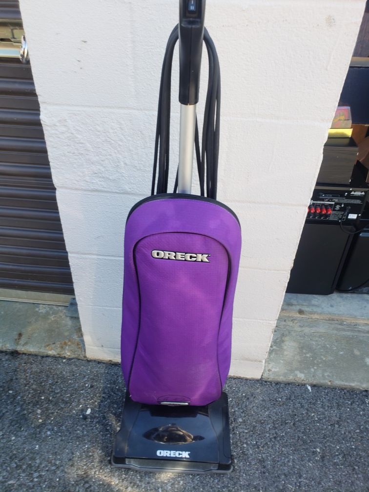 Oreck vacuum with bags