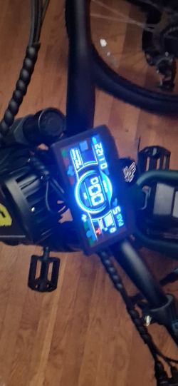 Electric Bike with LCD Display