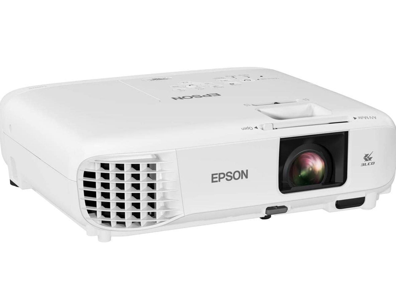 Epson, EPSV11HA03020, PowerLite 118 3LCD XGA Classroom Projector with Dual HDMI, 1 Each , 3.6"x11.6"x10.2"