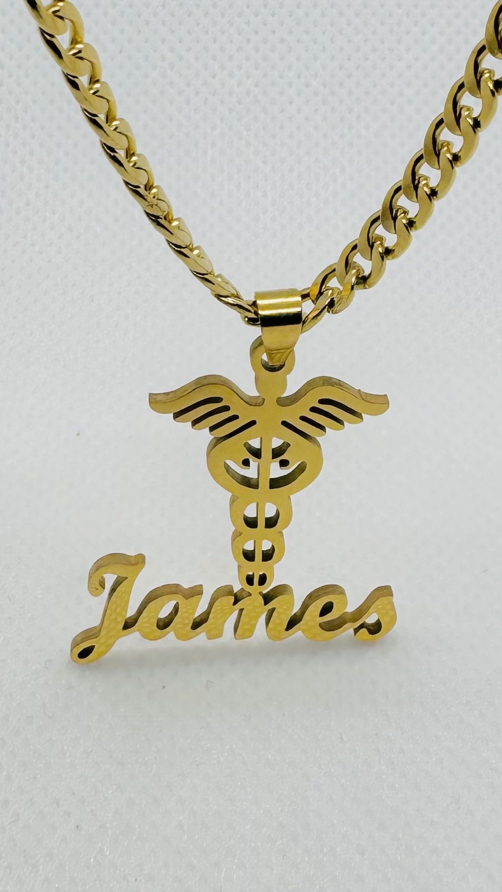 Necklace personalized for Medical field professional (HHA/ CNA/ LPN/ RN/ Doctor. #necklace #Jewel.