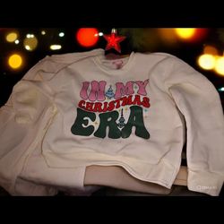 Kids "In My Christmas Era" Sweatshirt & Joggers Set - Cozy Holiday Outfit!