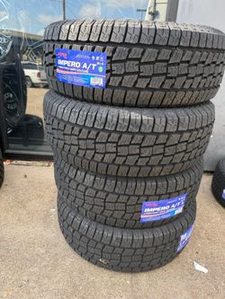 4 NEW2857017 10 PLY 285/70R17 INSTALL BALANCE