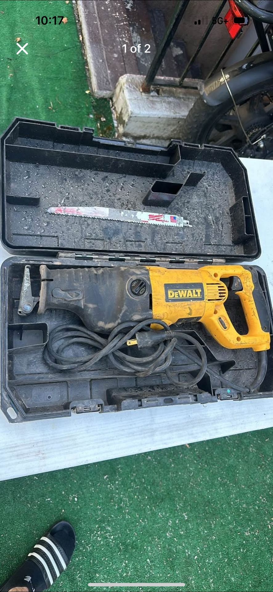 DW311 Reciprocating Saw 1/8” Stroke