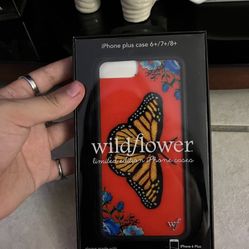 WildFlower Limited Butterfly Iphone case