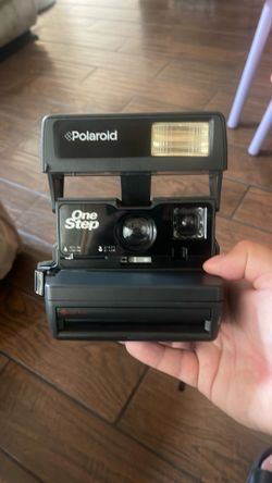 Vintage Polaroid camera one step
