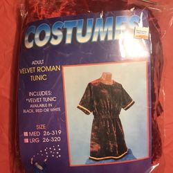ADULT VELVET ROMAN TUNIC 