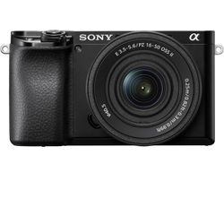 Sony Alpha a6100, With 16 - 50 mm Lens 